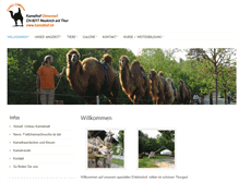 Tablet Screenshot of kamelhof.ch
